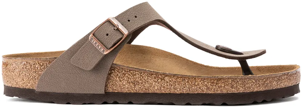 Dép Birkenstock Gizeh Birkibuc 'Mocha' 43751