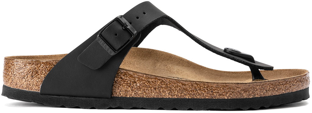 Dép Birkenstock Gizeh Birko Flor 'Black' 43691