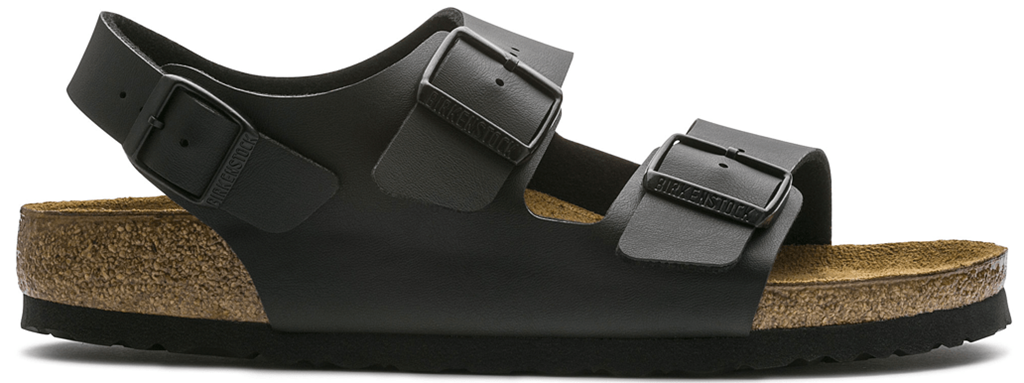 Dép Birkenstock Milano Birko Flor 'Black' 34793