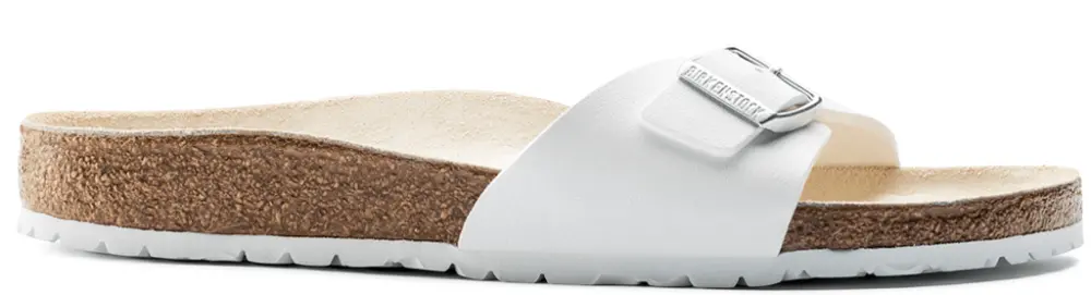 Dép Birkenstock Madrid Birko-Flor 'White' 40733