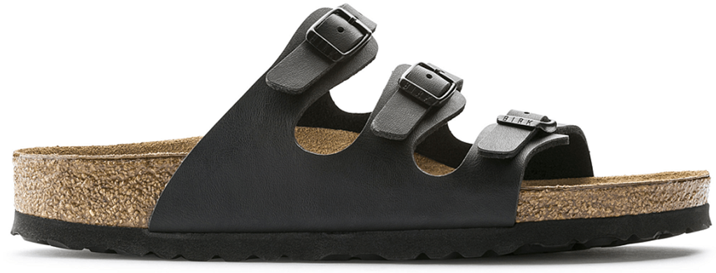 Dép Birkenstock Florida Soft Footbed Birko Flor 'Black' 53011