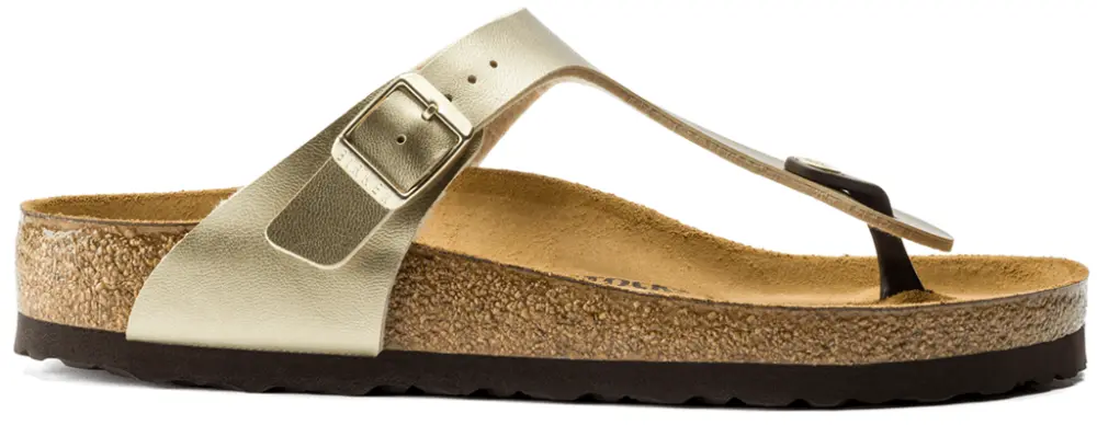 Dép Birkenstock Gizeh Birko Flor 'Gold' 1016108