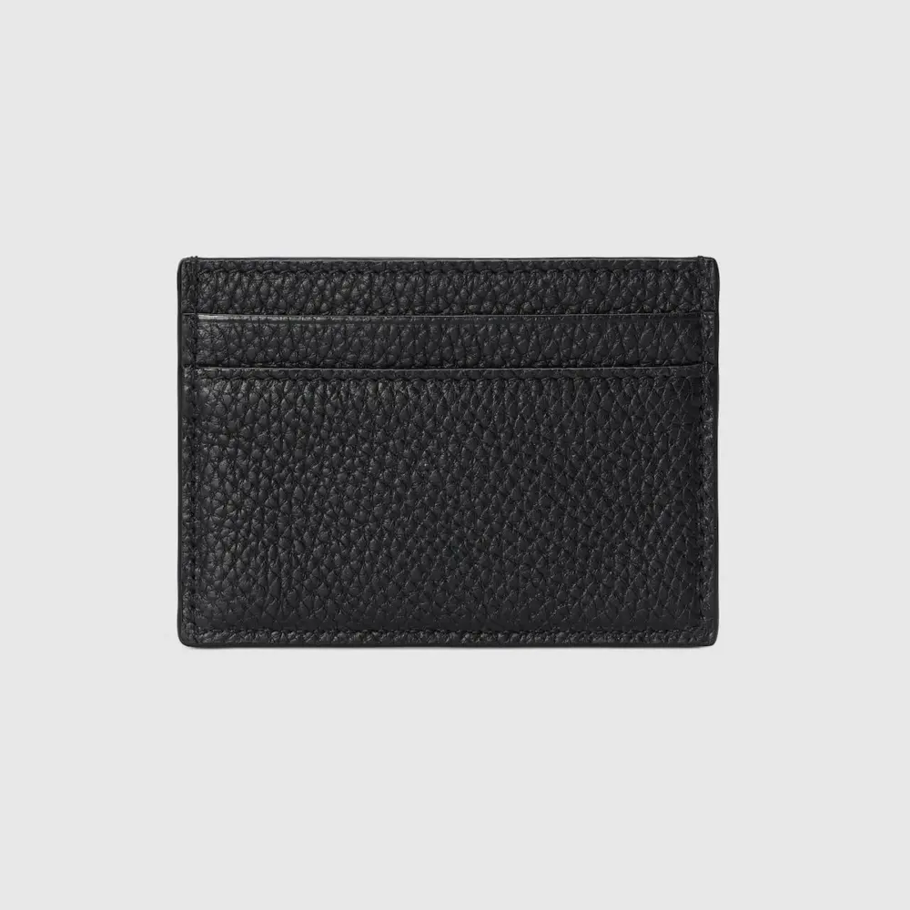 Alternative view of Ví Gucci Card Case With Logo 'Black' 771157-AABXM-1000