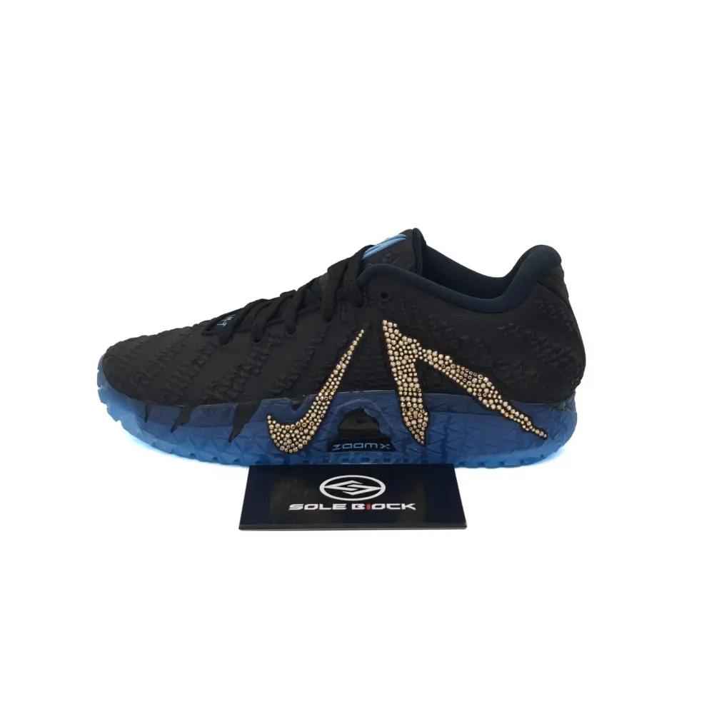 Giày Nike x Swarovski Ja 3 EP Basketball 'Black Blue' IB6674-001 - Ảnh 3