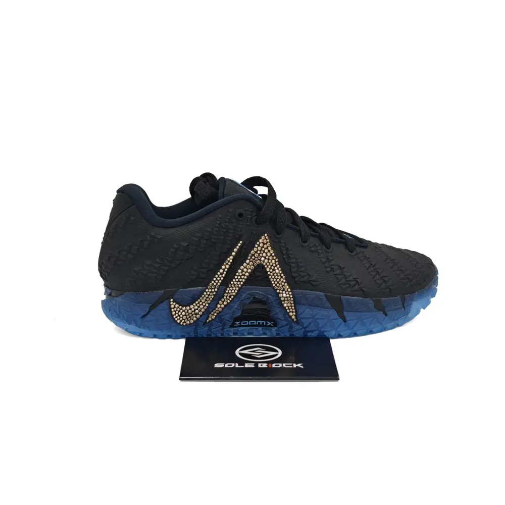 Alternative view of Giày Nike x Swarovski Ja 3 EP Basketball 'Black Blue' IB6674-001