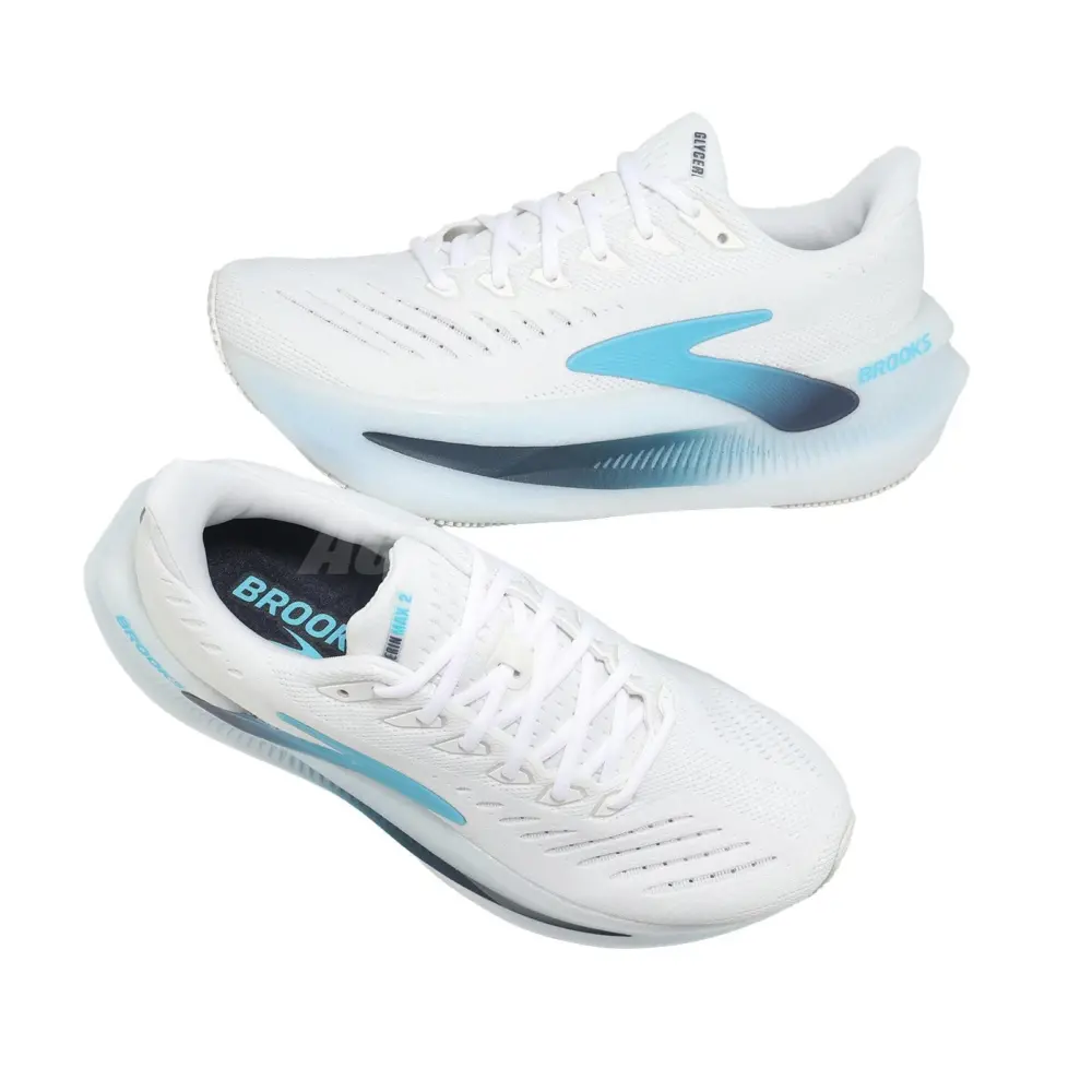 Giày Brooks Glycerin Max 2 'White Blue' 110479-1D-186 - Ảnh 3