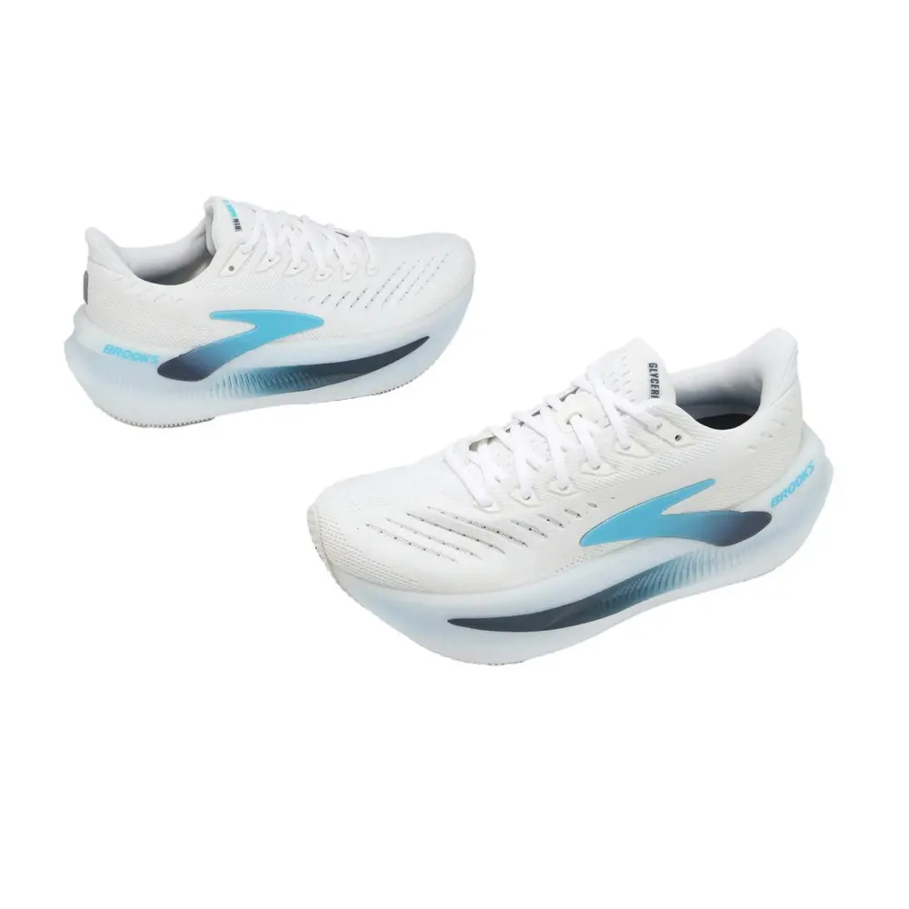 Alternative view of Giày Brooks Glycerin Max 2 'White Blue' 110479-1D-186