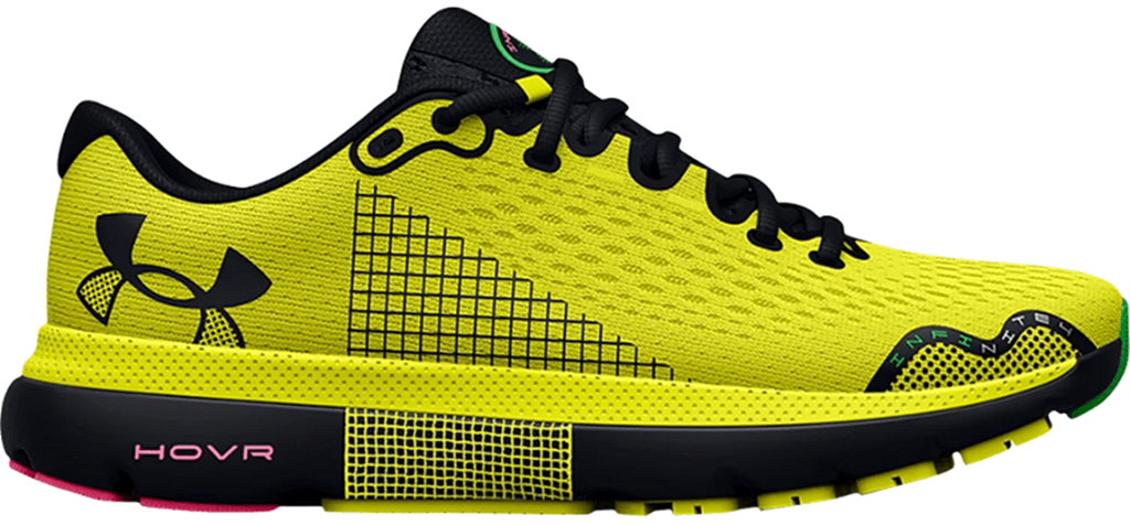 Giày Under Armour HOVR Infinite 4 'Yellow Ray Pink' 3024897-302