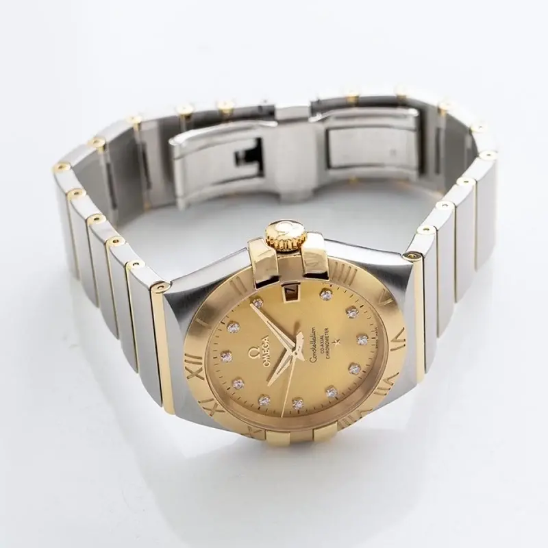 Đồng Hồ Omega Constellation Champagne ‘Gold’ 123-20-35-20-58-001 - Ảnh 3