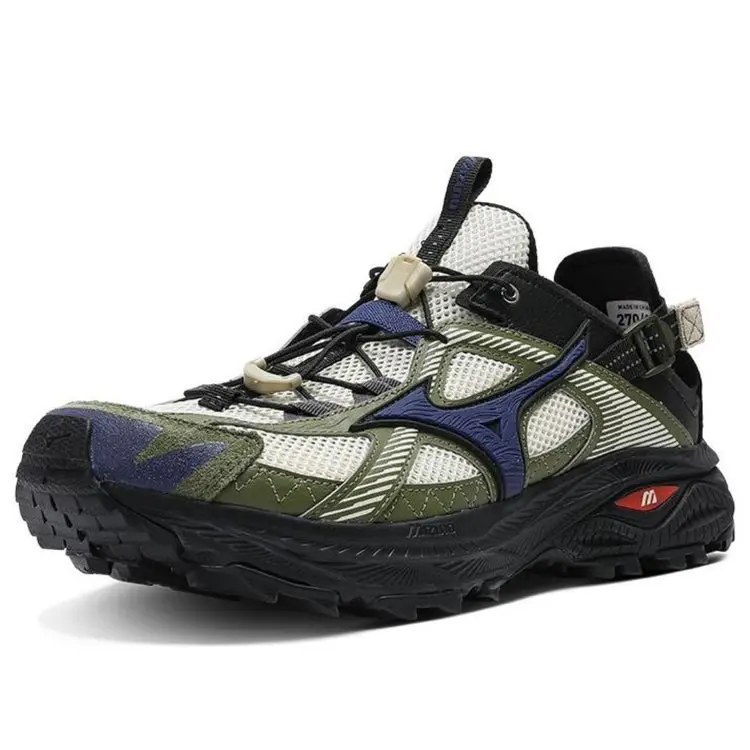 Giày Mizuno Racer Trail SE 'Black Green Blue' D1GH241901 - Ảnh 5