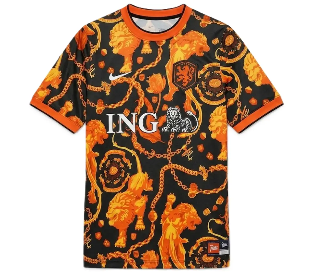 Áo Nike Netherlands x Patta Academy Pro Short-Sleeve Top IH1678-010