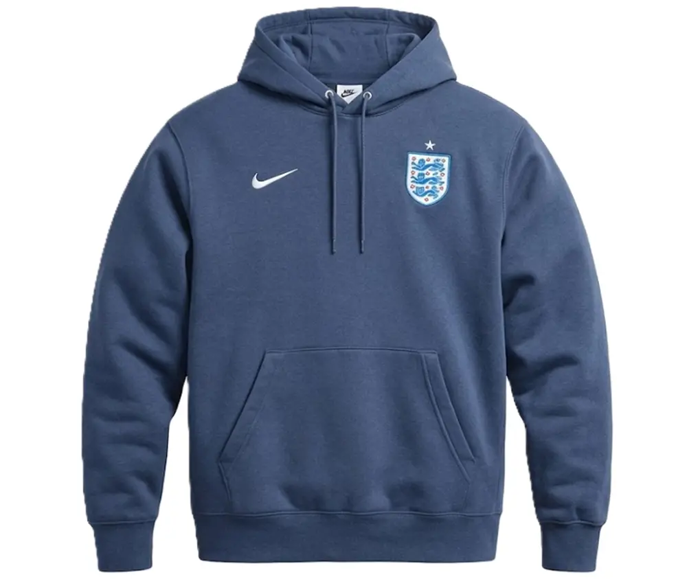 Áo Nike England Club Football Pullover Hoodie 'Midnight Navy' IB6297-410
