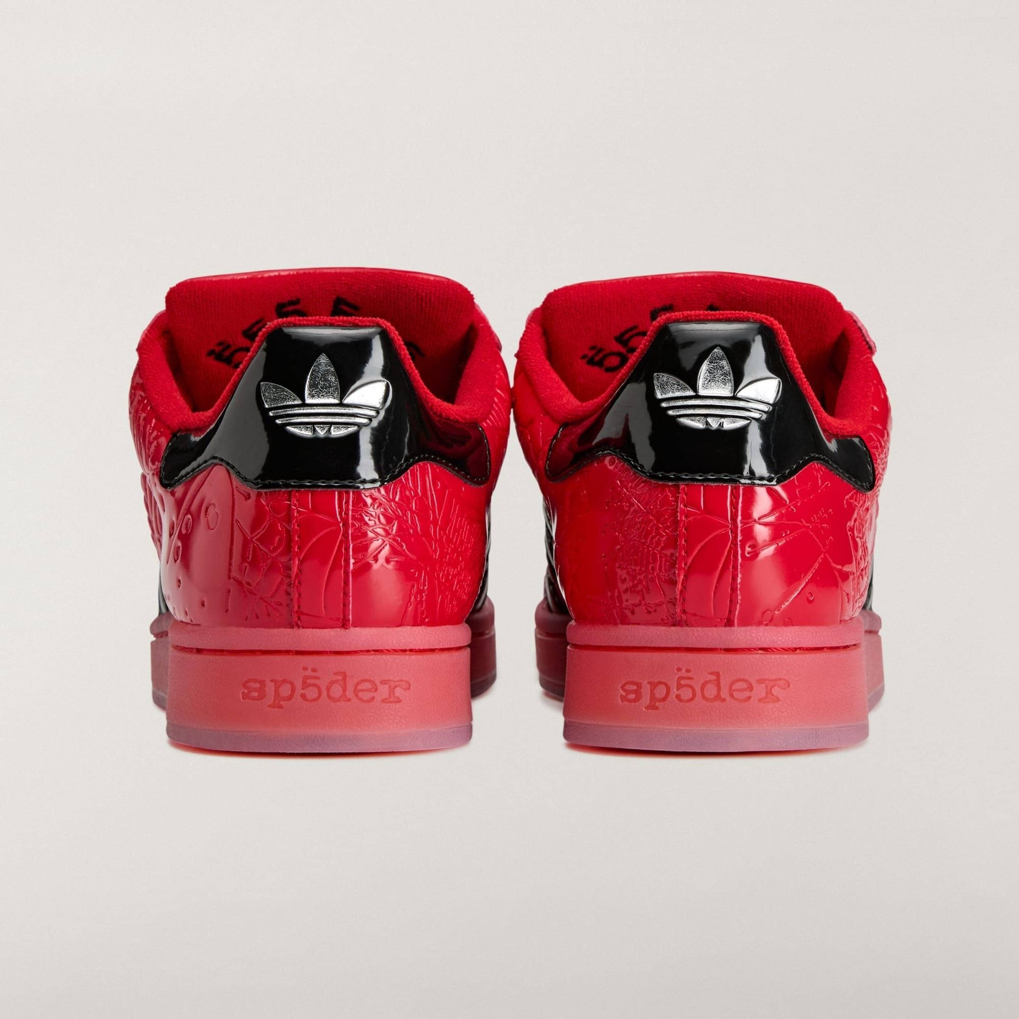 Alternative view of Giày Adidas x Sp5der Worldwide Super Star 'Red' KJ7005