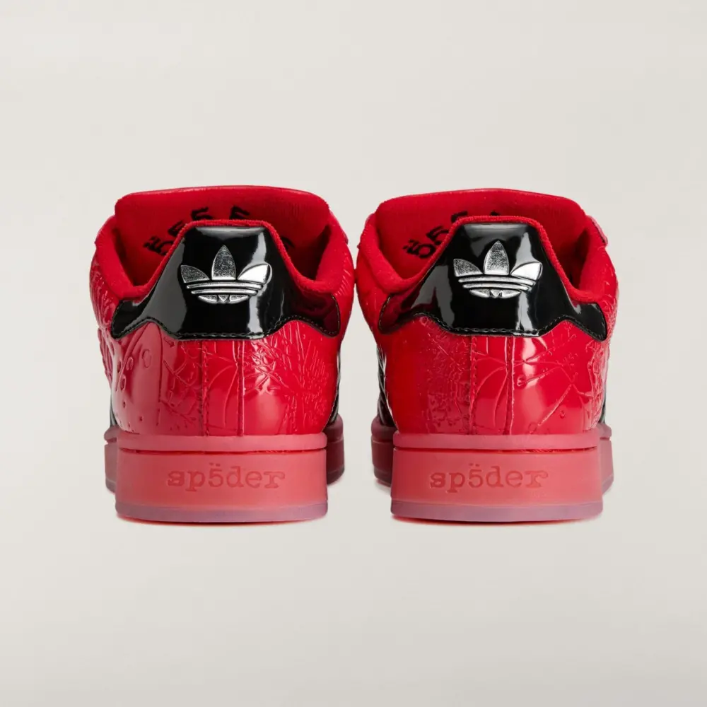 Alternative view of Giày Adidas x Sp5der Worldwide Super Star 'Red' KJ7005