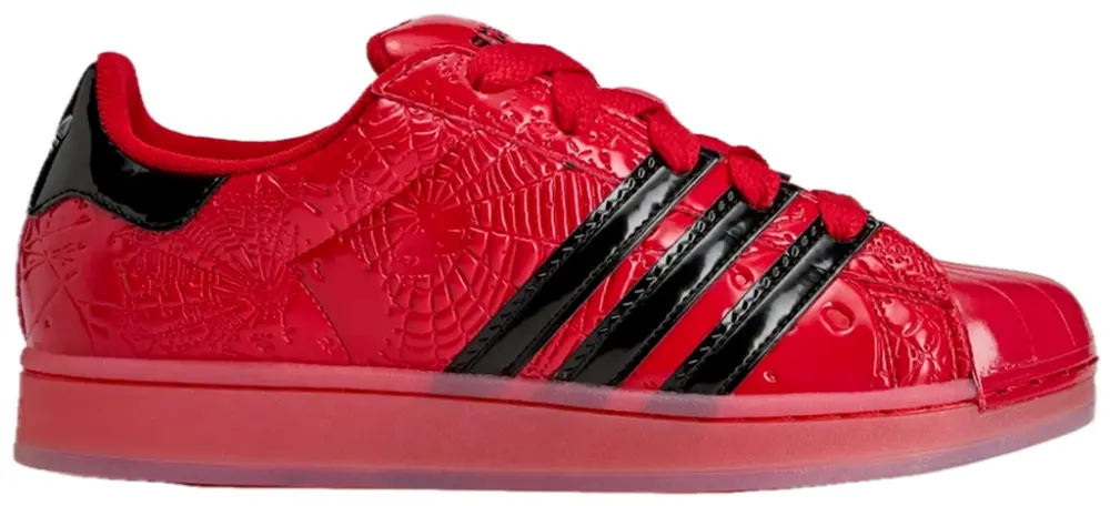 Giày Adidas x Sp5der Worldwide Super Star 'Red' KJ7005