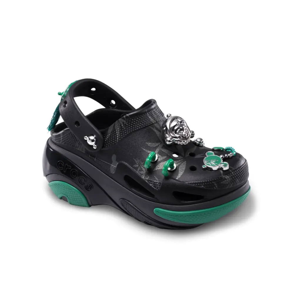 Dép Crocs x Pop Mart Bubble Crush 'Black' 211111-0C4 - Ảnh 5