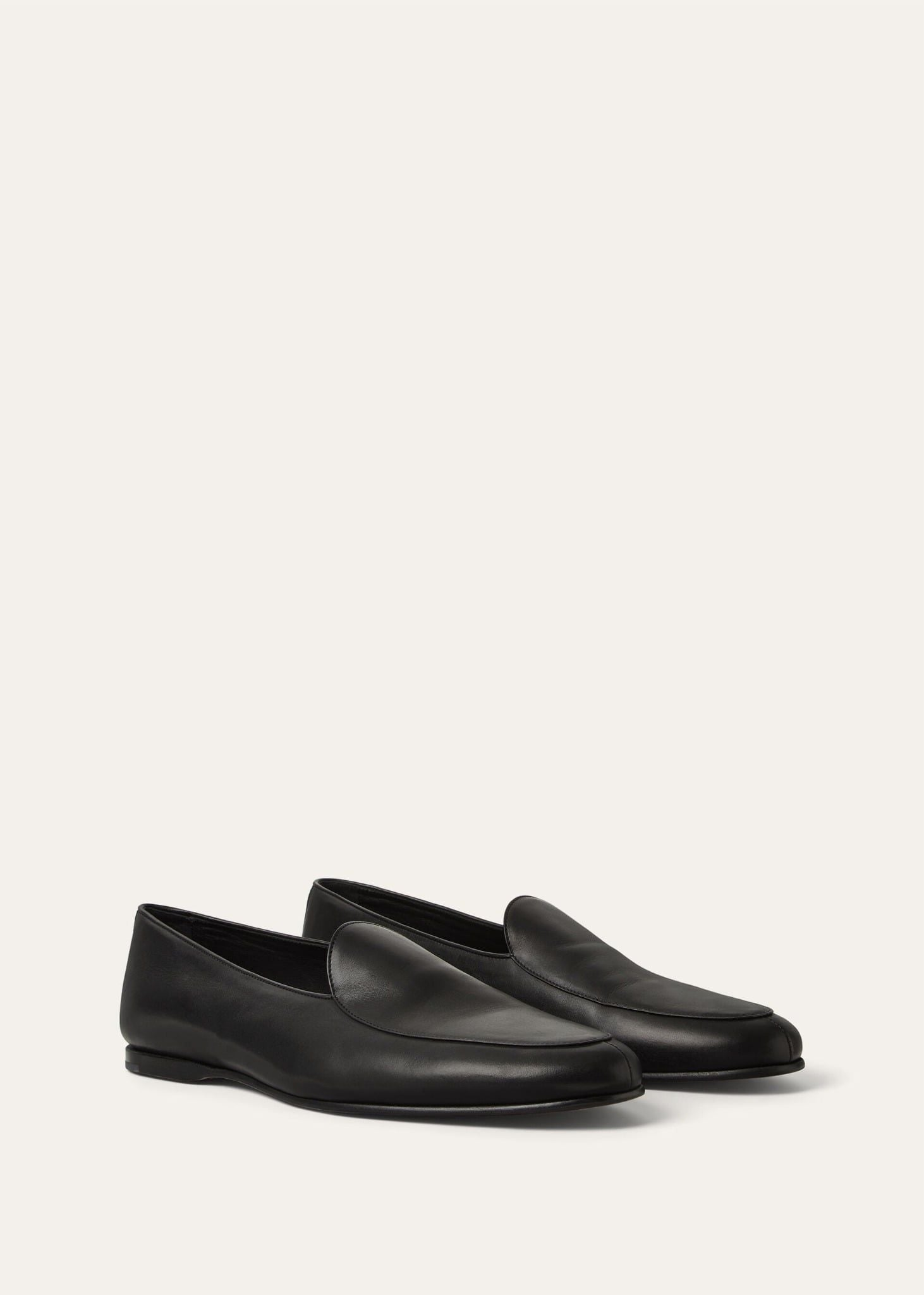 Giày Loro Piana Anton Classic Walk Loafer 'Black' FAQ5605-8000 - Ảnh 4