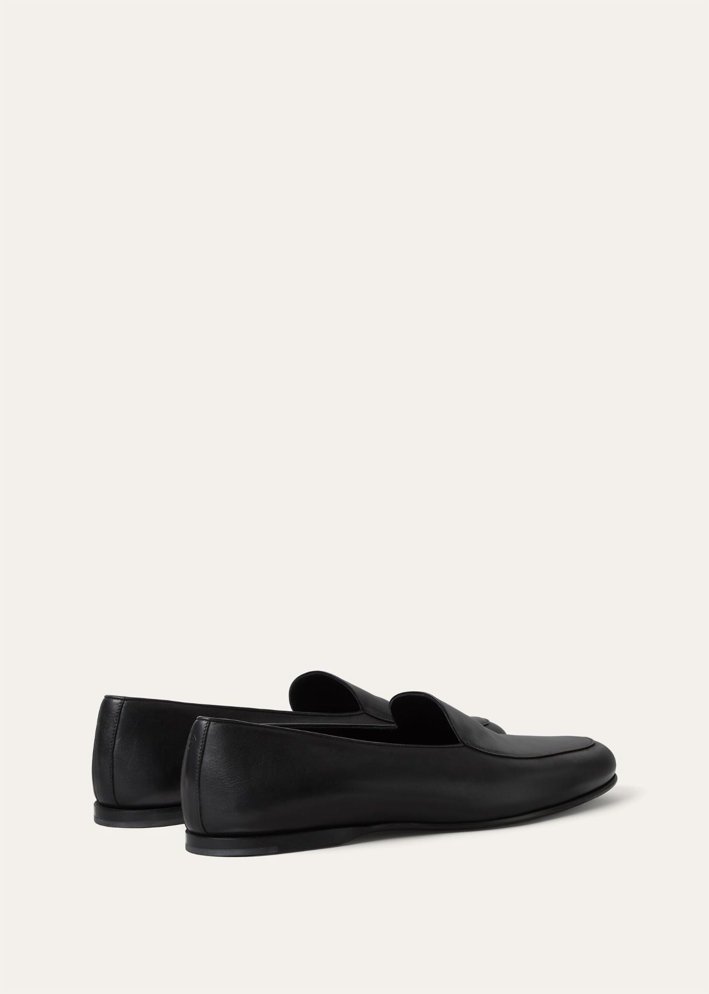 Giày Loro Piana Anton Classic Walk Loafer 'Black' FAQ5605-8000 - Ảnh 3