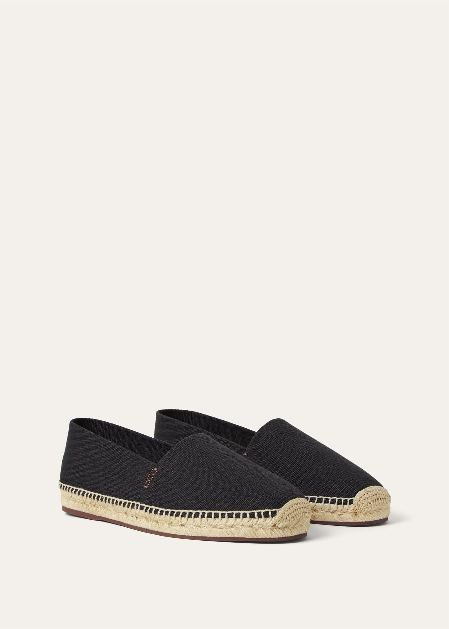 Giày Loro Piana Basque Walk Espadrille 'Navy' FAQ8270-W000 - Ảnh 4