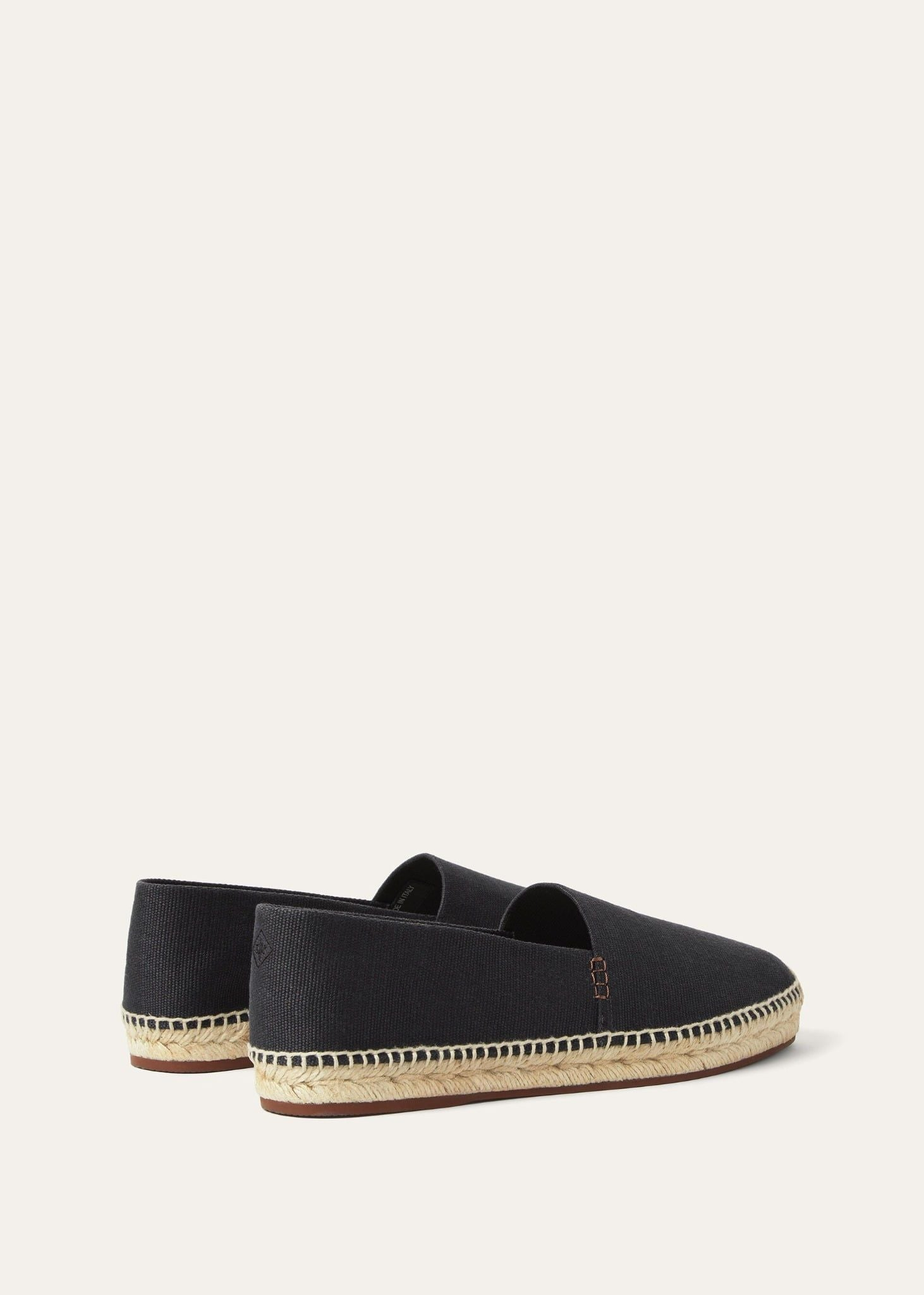 Giày Loro Piana Basque Walk Espadrille 'Navy' FAQ8270-W000 - Ảnh 3