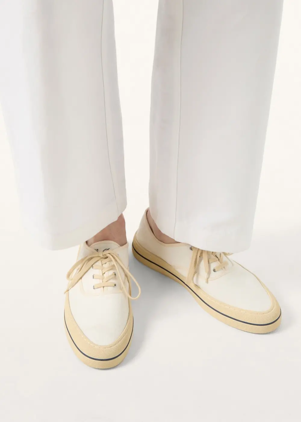 Giày Loro Piana Nantucket Walk Sneaker 'Natural' FAR1445-A018 - Ảnh 5