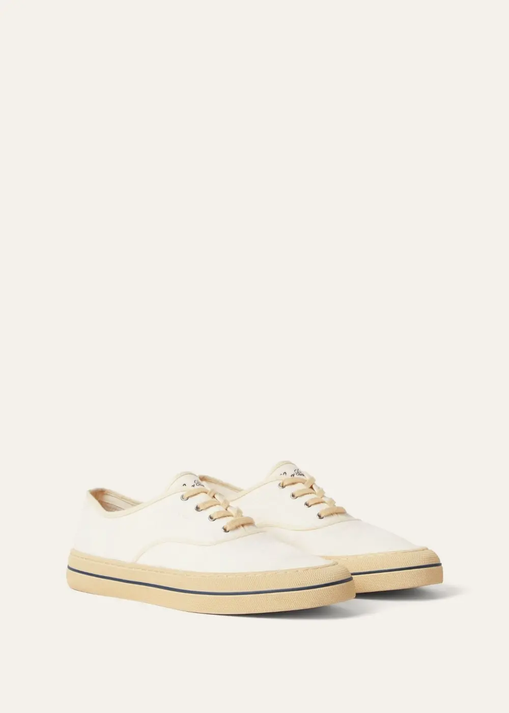 Giày Loro Piana Nantucket Walk Sneaker 'Natural' FAR1445-A018 - Ảnh 4
