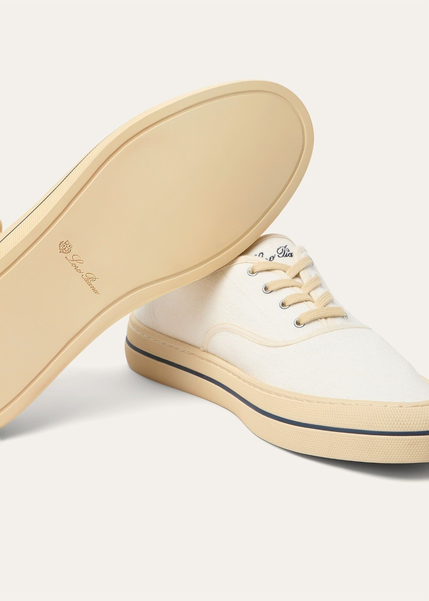 Alternative view of Giày Loro Piana Nantucket Walk Sneaker 'Natural' FAR1445-A018