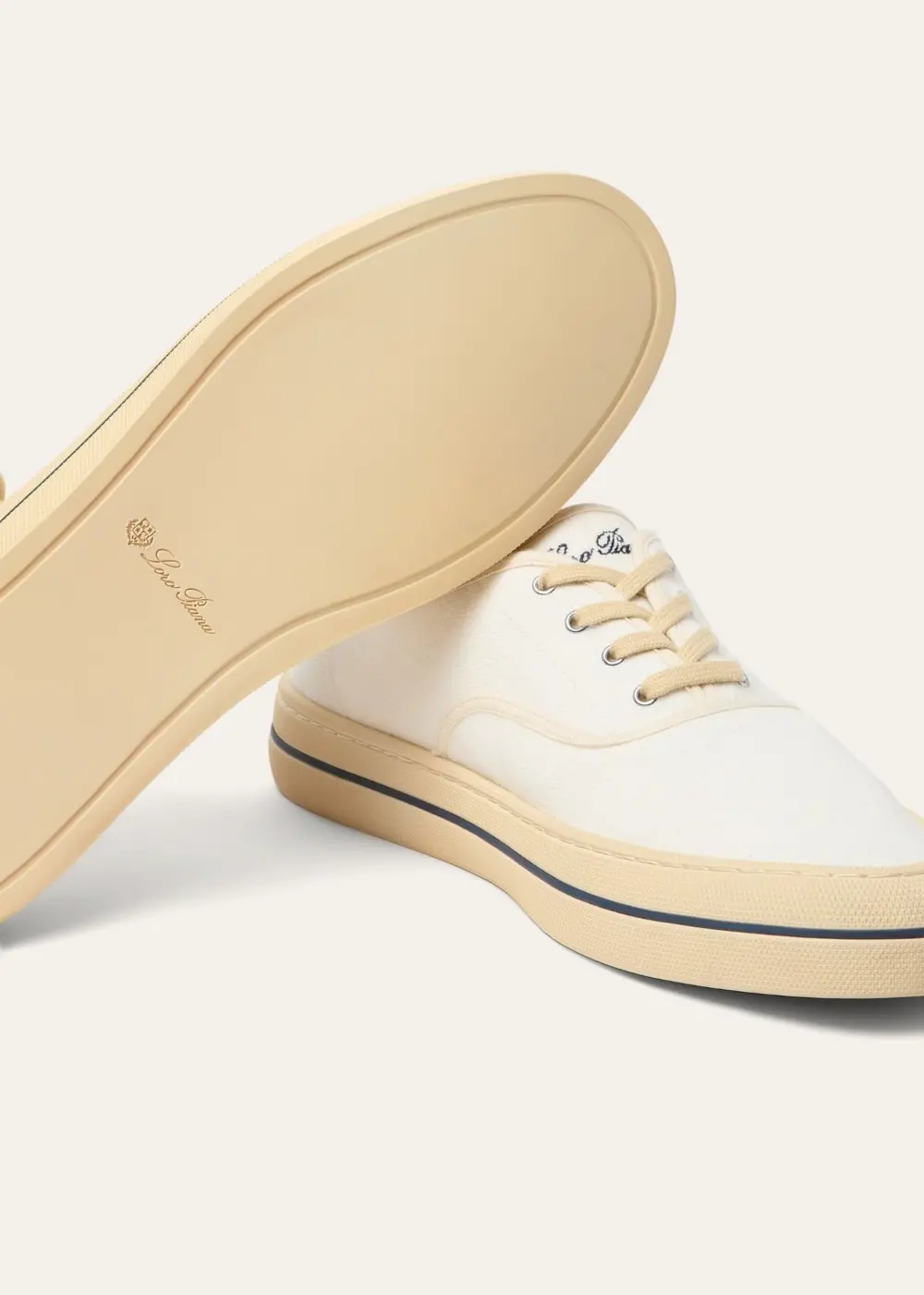 Giày Loro Piana Nantucket Walk Sneaker 'Natural' FAR1445-A018 - Ảnh 2