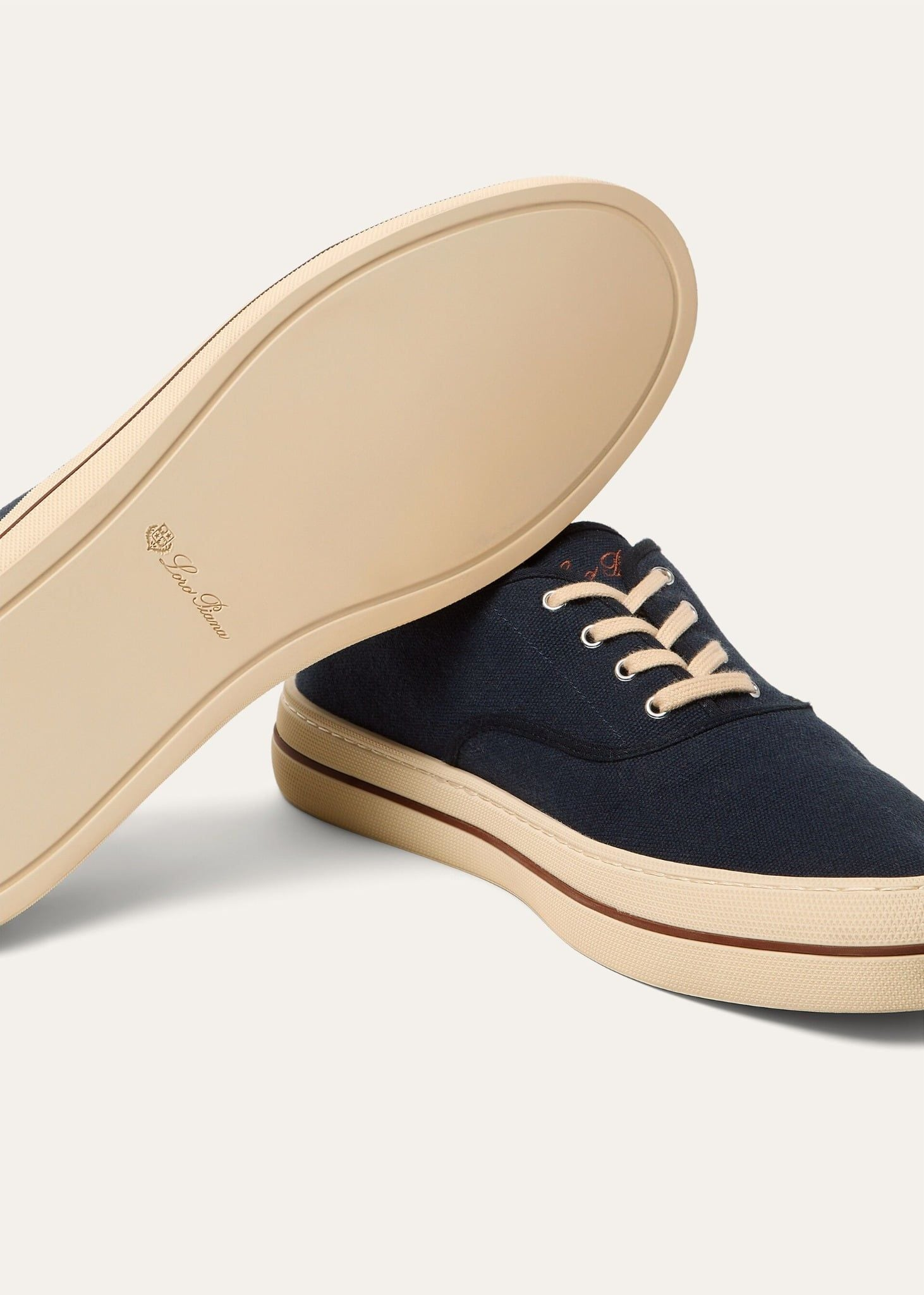 Alternative view of Giày Loro Piana Nantucket Walk Sneaker 'Navy' FAR1445-W000