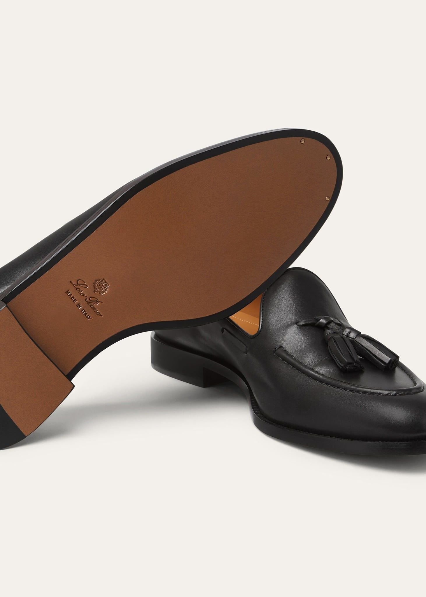 Alternative view of Giày Loro Piana Serge Walk Loafer 'Black' FAQ2157-8000