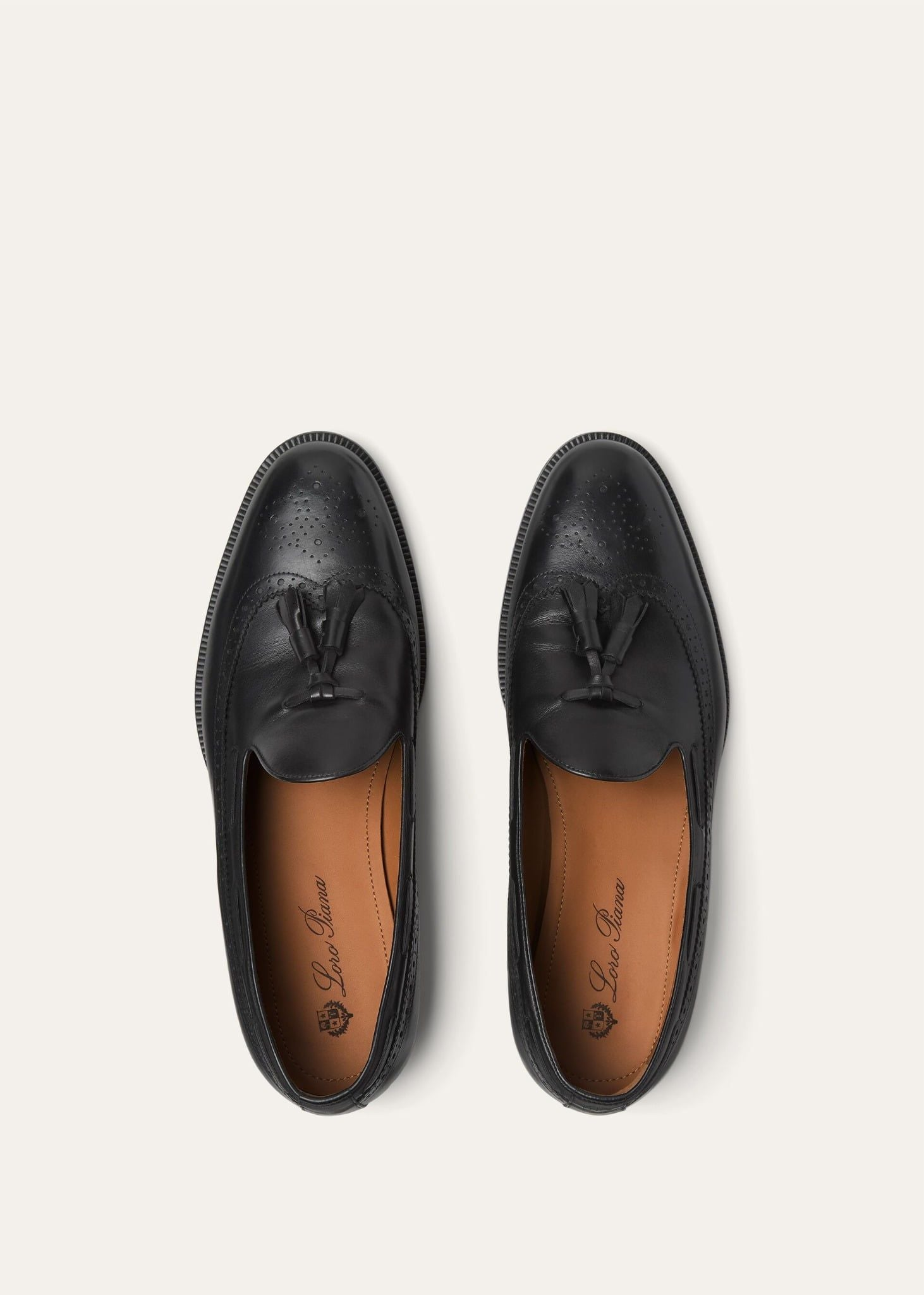 Alternative view of Giày Loro Piana Serge Walk Loafer 'Black' FAQ5603-8000