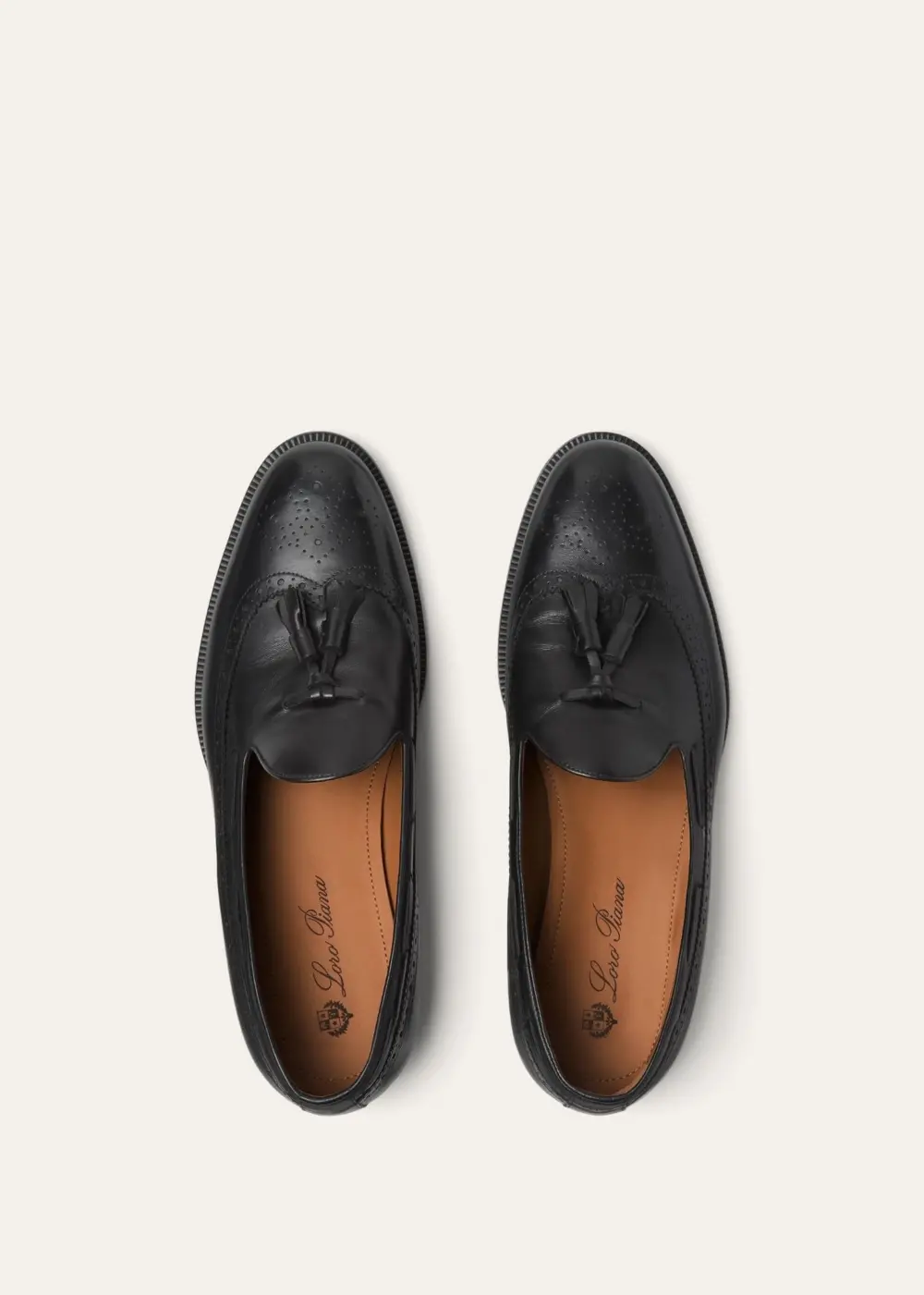 Alternative view of Giày Loro Piana Serge Walk Loafer 'Black' FAQ5603-8000