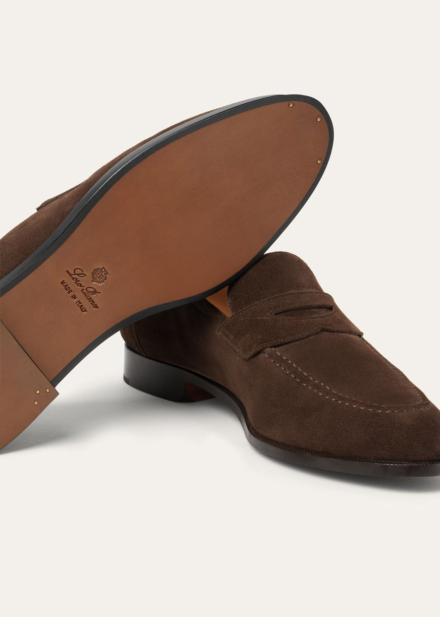 Giày Loro Piana Sergio Loafer 'Chocolate' FAO9641-H026 - Ảnh 3