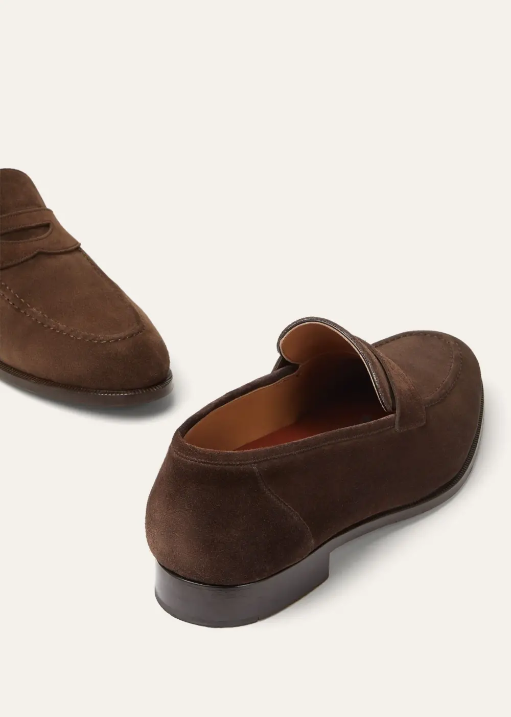 Alternative view of Giày Loro Piana Sergio Loafer 'Chocolate' FAO9641-H026