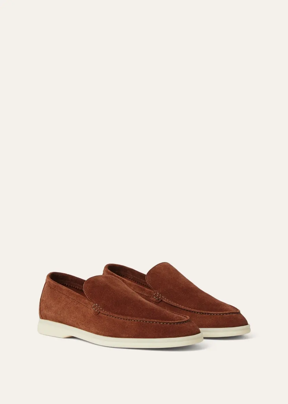 Giày Loro Piana Summer Walk Loafer 'Brown Whiskey' FAE8124-H1D4 - Ảnh 5
