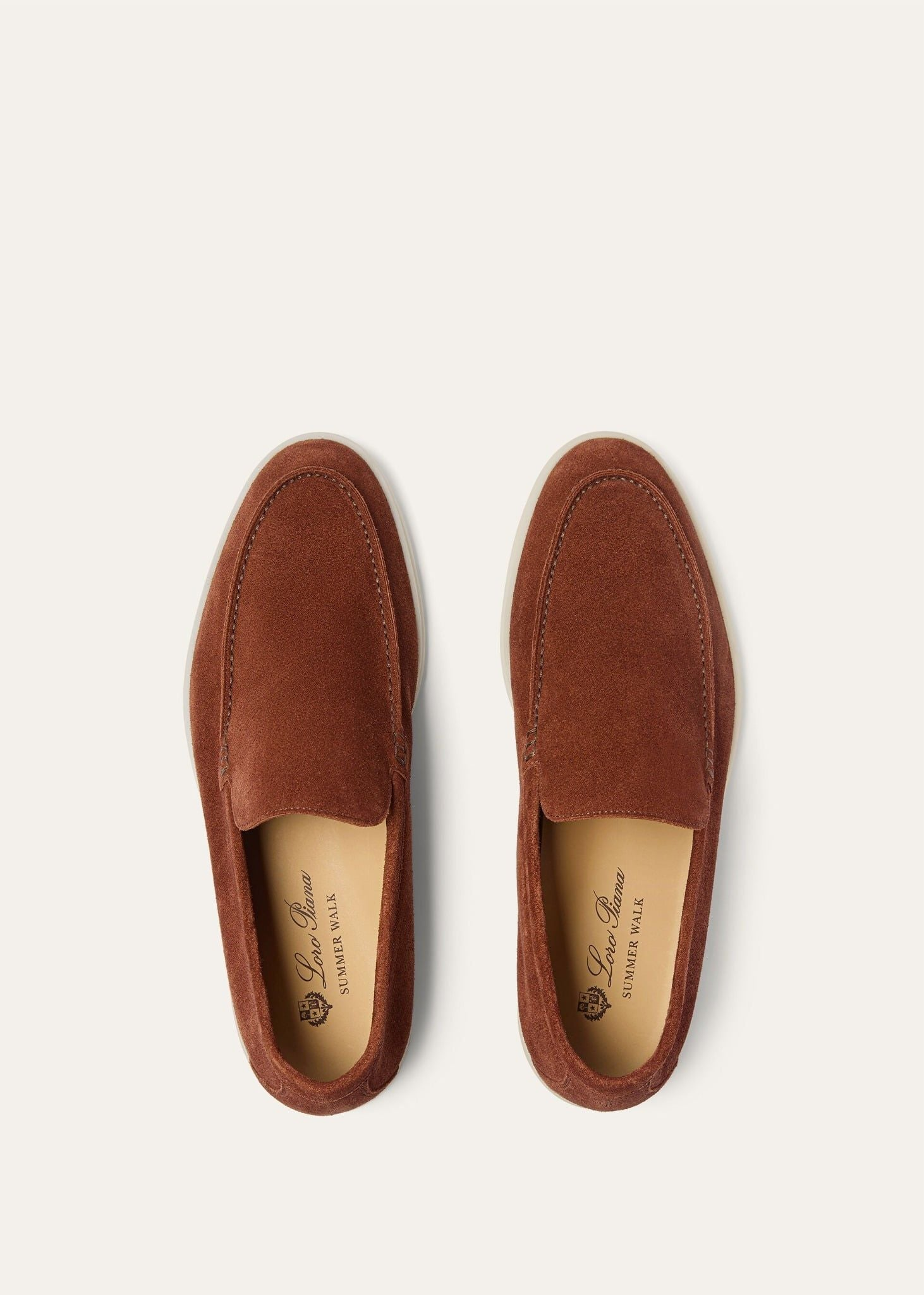 Alternative view of Giày Loro Piana Summer Walk Loafer 'Brown Whiskey' FAE8124-H1D4