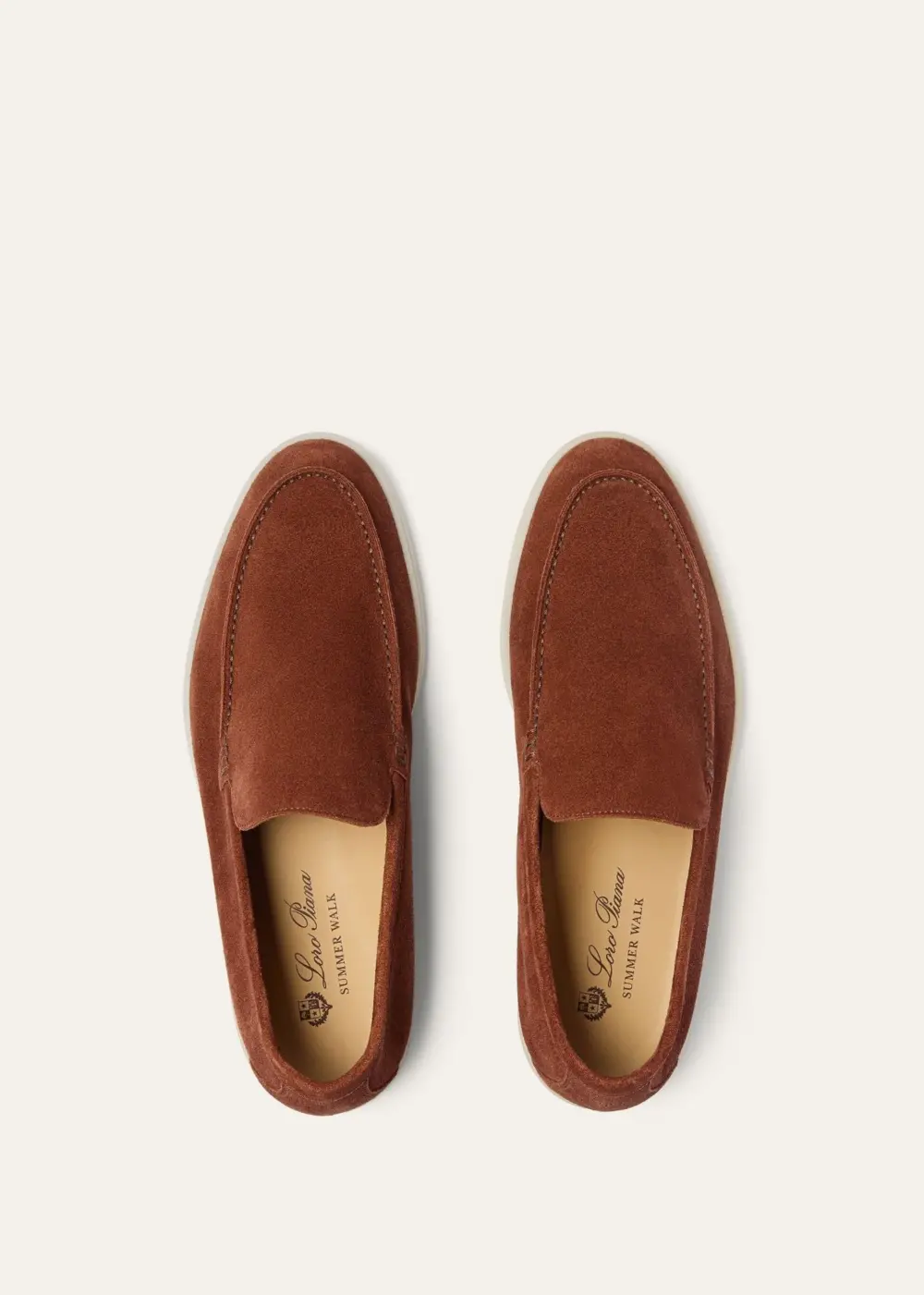 Alternative view of Giày Loro Piana Summer Walk Loafer 'Brown Whiskey' FAE8124-H1D4
