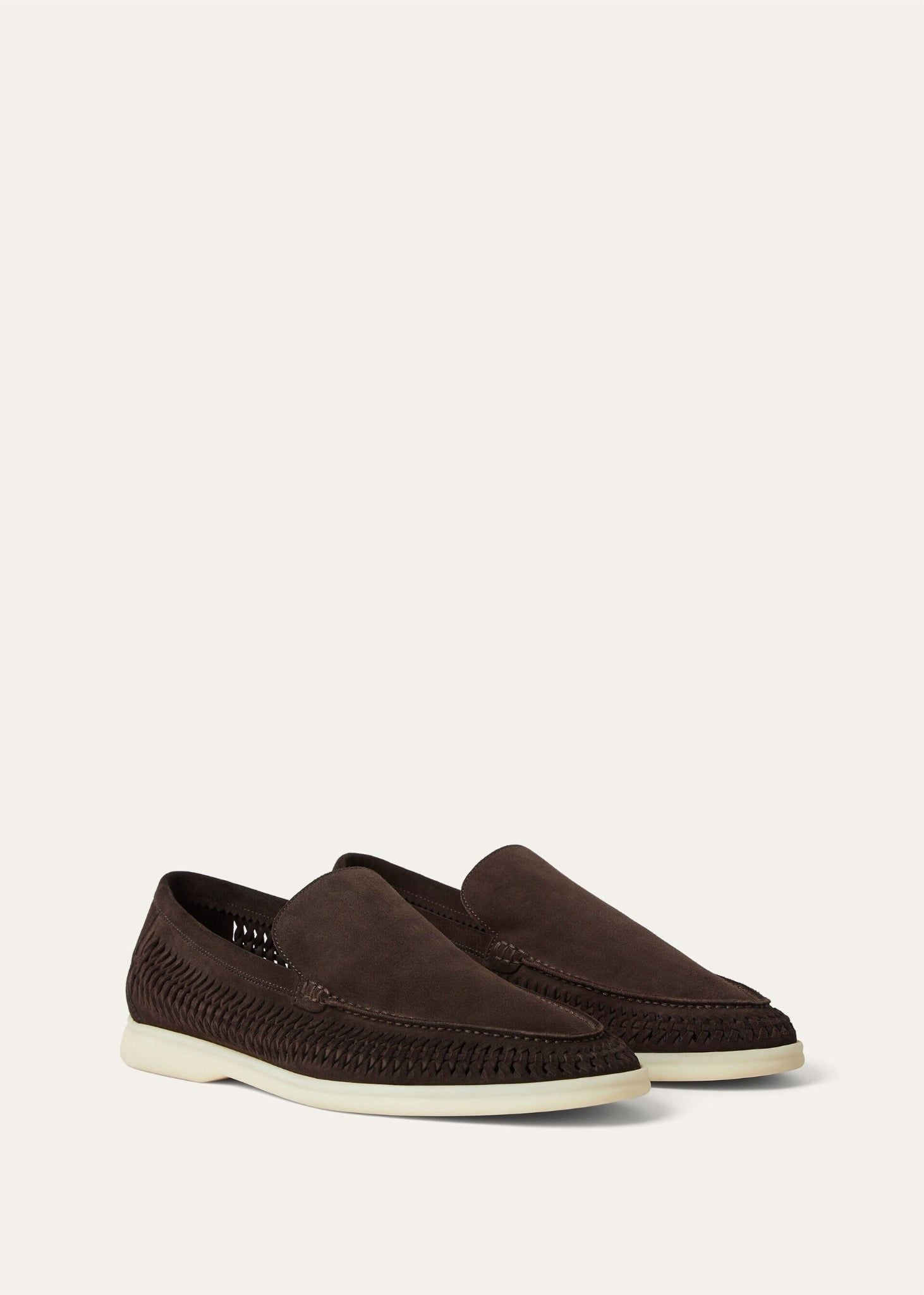 Giày Loro Piana Summer Walk Loafer 'Chocolate' FAQ7923-H026 - Ảnh 5