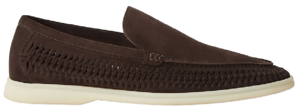 Giày Loro Piana Summer Walk Loafer 'Chocolate' FAQ7923-H026