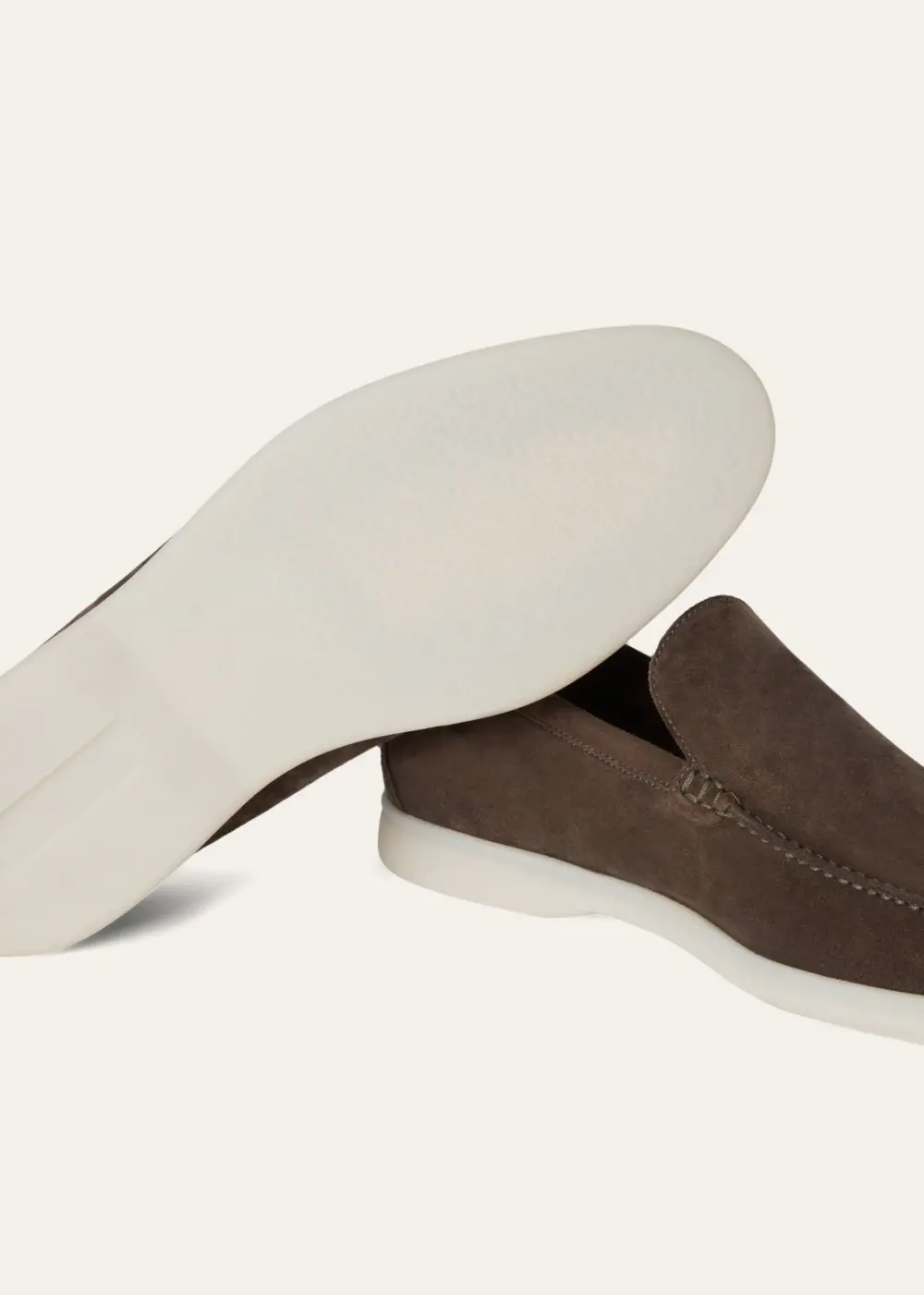 Giày Loro Piana Summer Walk Loafer 'Warm Gray' FAE8124-MD84 - Ảnh 3