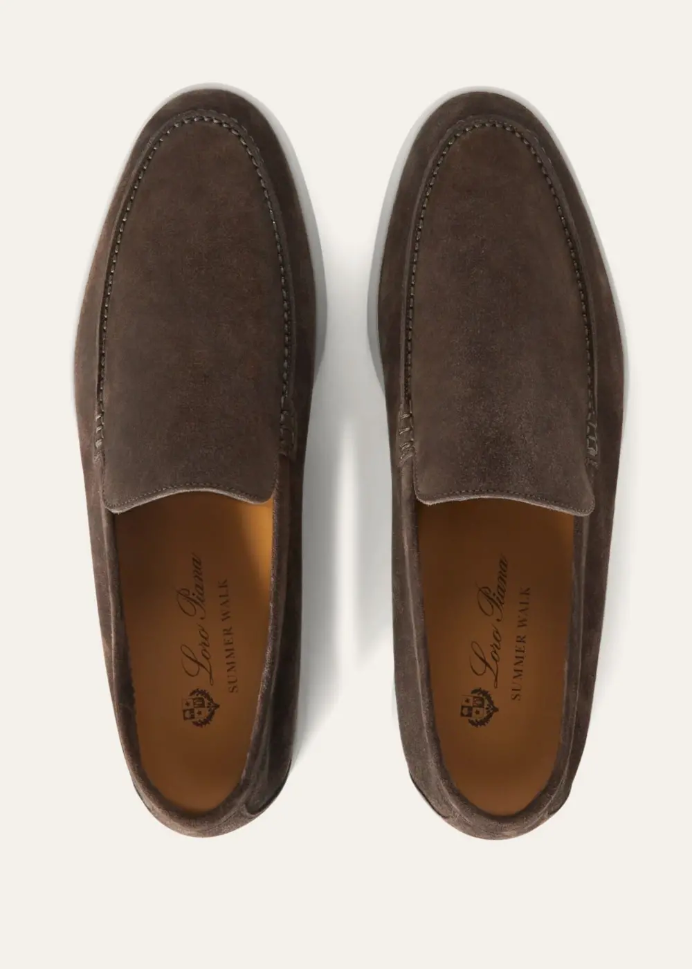 Giày Loro Piana Summer Walk Loafer 'Warm Gray' FAE8124-MD84 - Ảnh 2
