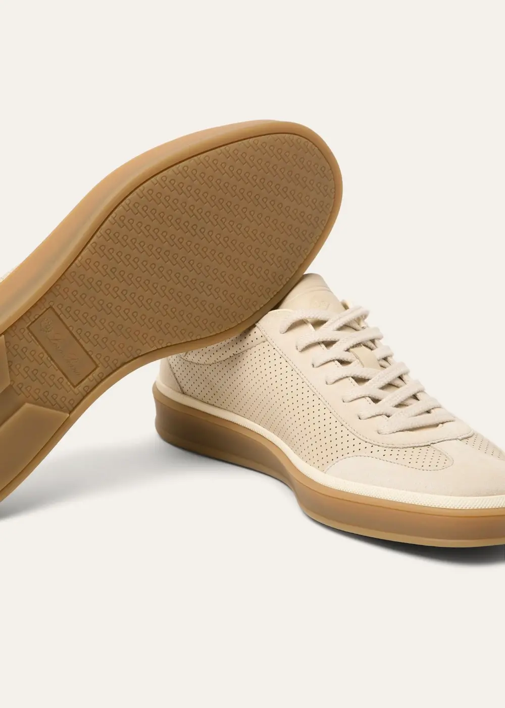 Alternative view of Giày Loro Piana Tennis Walk Sneaker 'Pearl Powder' FAR1362-A760