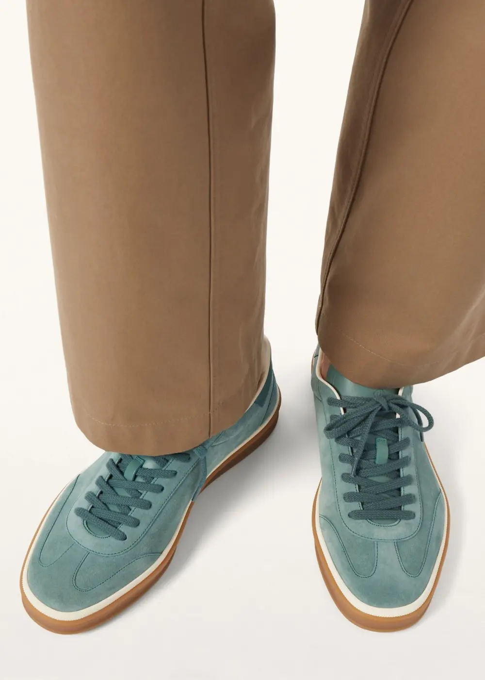 Giày Loro Piana Tennis Walk Sneaker 'Pine Cloud' FSM0106-51I4 - Ảnh 5
