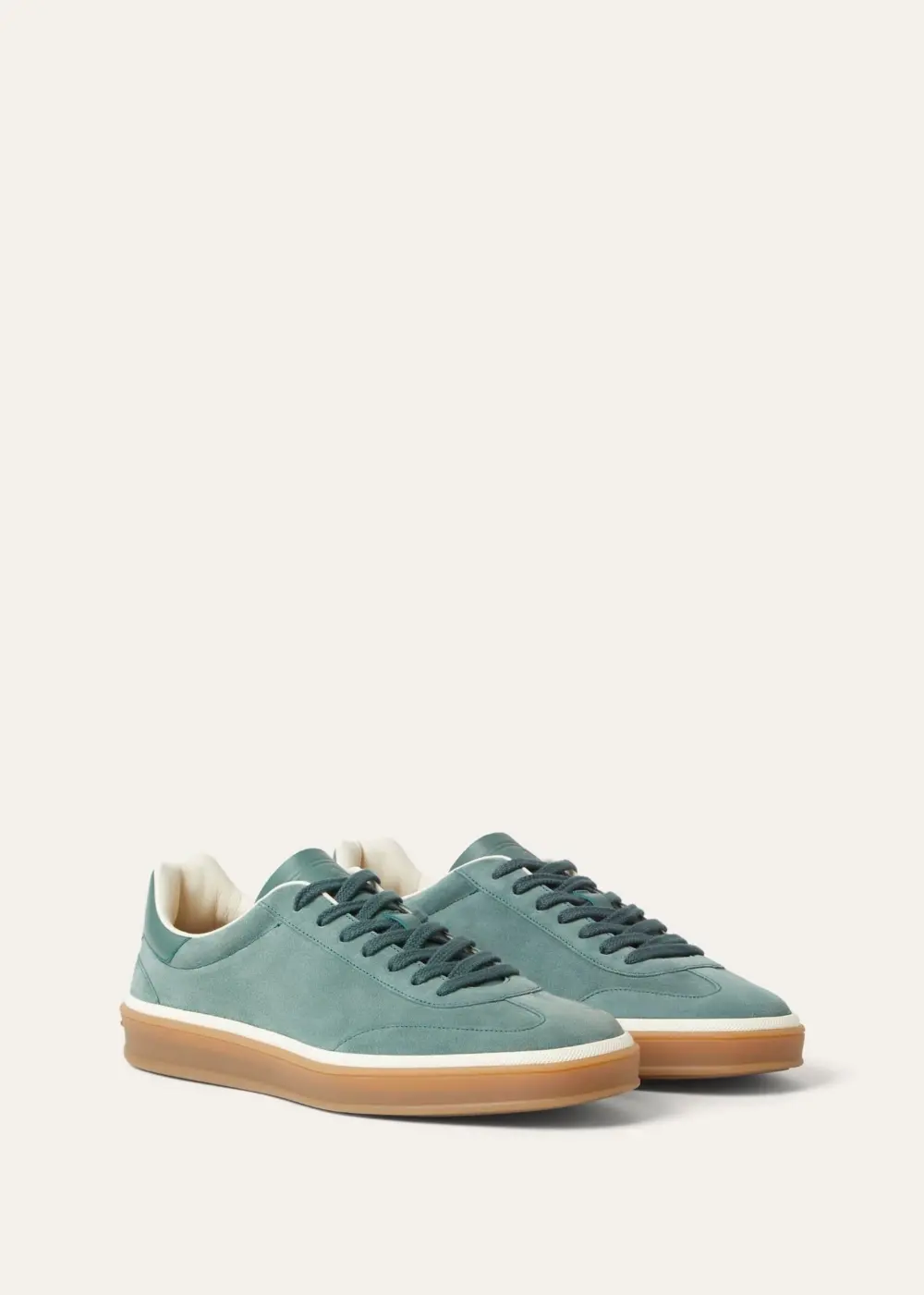 Giày Loro Piana Tennis Walk Sneaker 'Pine Cloud' FSM0106-51I4 - Ảnh 4