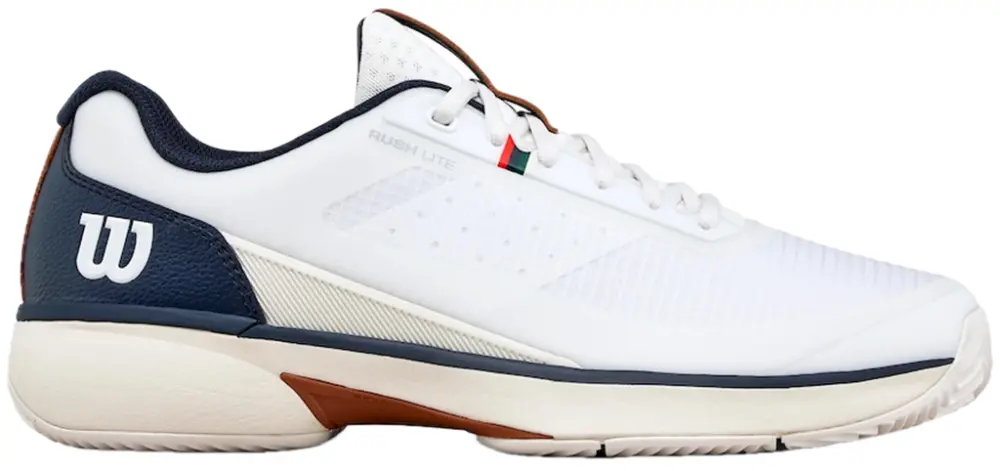 Giày Wilson Rush Lite 5 Clay 'White' WRS340000
