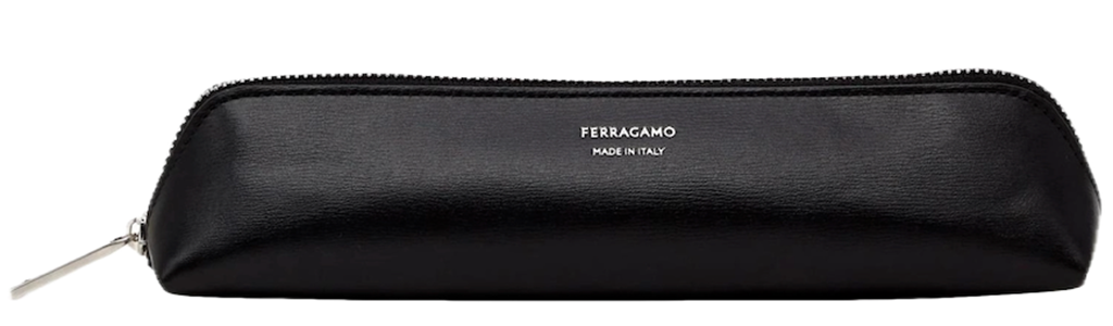 Hộp Bút Salvatore Ferragamo Logo 'Black' 661350-770112