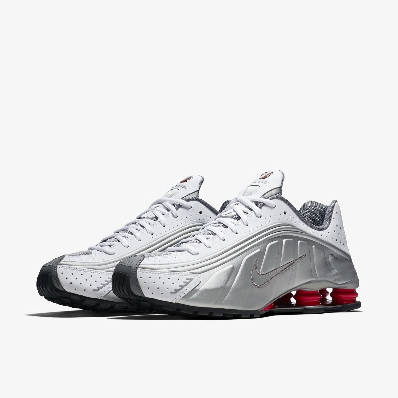 Giày Nike Shox R4 'White Silver' BV1111-100 - Ảnh 5
