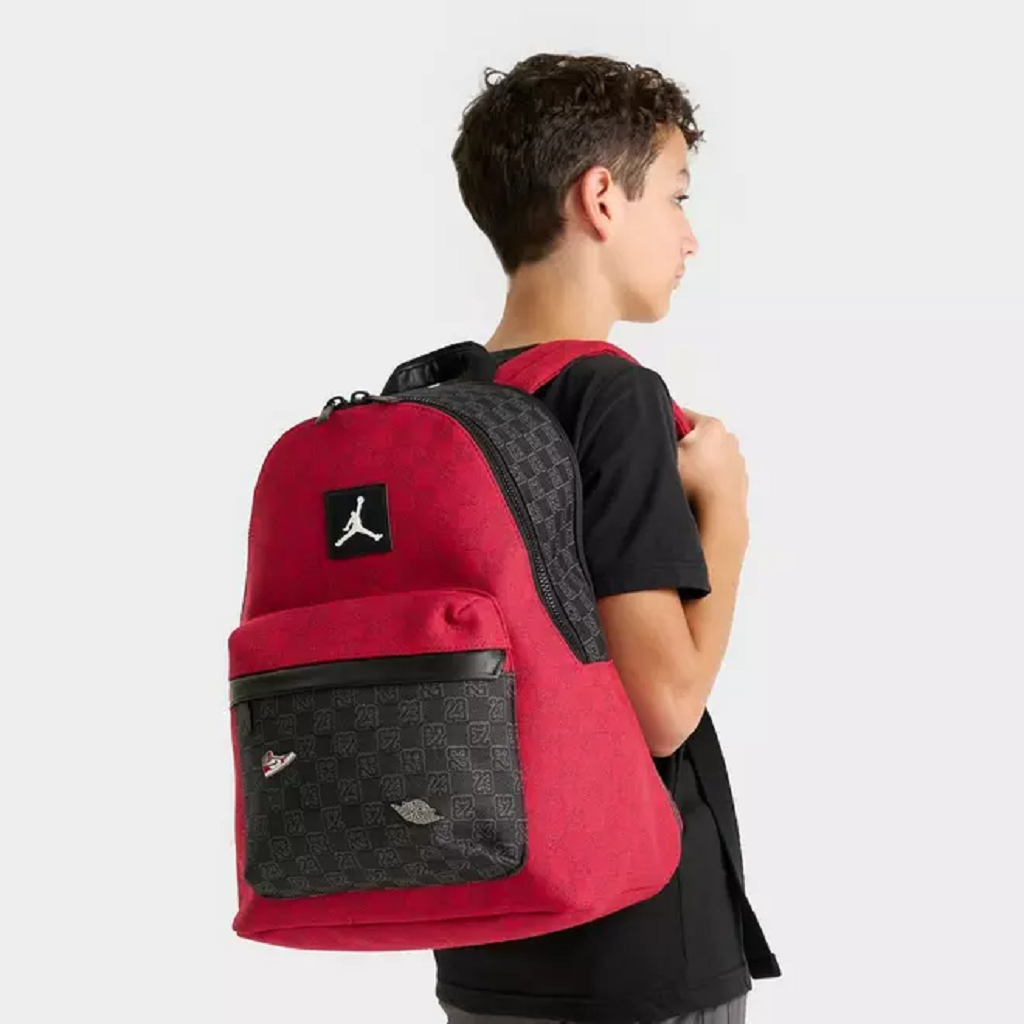 Balo Nike Jordan Monogram Rucksack ‘Varsity Red’ FJ6784-636 - Ảnh 5