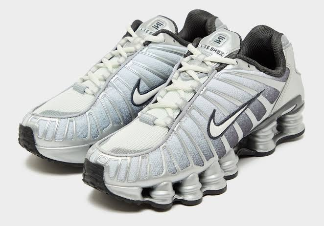 Giày Nike Shox TL 'Metallic Silver' IH4466-095 - Ảnh 4
