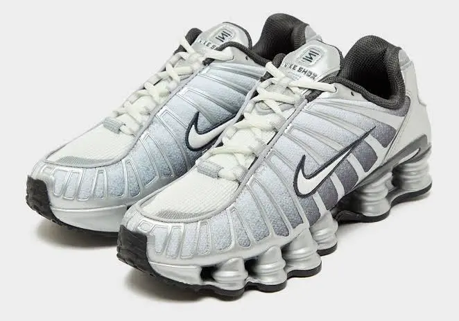 Giày Nike Shox TL 'Metallic Silver' IH4466-095 - Ảnh 4